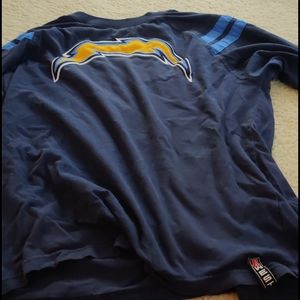 san diego chargers long sleeve tee